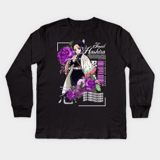 Shinobu Demon Slayer Kids Long Sleeve T-Shirt